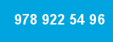978 922 54 96 978 922 54 96